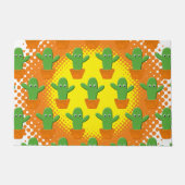 Cute Cartoon Cactus Pattern Deurmat (Voorkant)