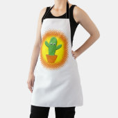 Cute Cartoon Cactus Schort (Insitu)