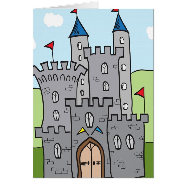 Cute Cartoon Castle (Voorkant)