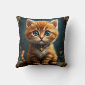 Cute cartoon cat kussen (Achterkant)