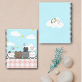 Cute Cartoon Cat Notebook  Notitieboek