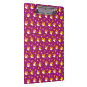 Cute Cartoon Cat Seamless Pattern | Kawaii Orange  Klembord (Rechts)