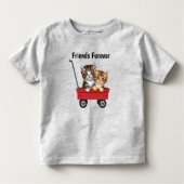 Cute Cartoon Cats Kinder Shirts (Voorkant)