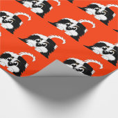Cute Cartoon Cavachon Cadeaupapier (Hoek)