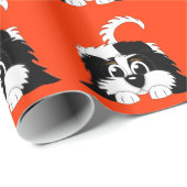 Cute Cartoon Cavachon Cadeaupapier (Rol Hoek)