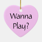 Cute Cartoon Cavachon Keramisch Ornament (Achterkant)