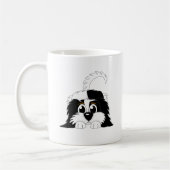 Cute Cartoon Cavachon Koffiemok (Links)