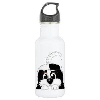 Cute Cartoon Cavachon Waterfles