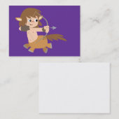 Cute Cartoon Centaur ACEO - Visitekaartje (Voorkant / Achterkant)