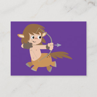 Cute Cartoon Centaur ACEO - Visitekaartje