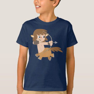 Cute Cartoon Centaur Sagittarius Kinder T-Shirt