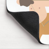 Cute Cartoon Centaur Sagittarius Mousepad Muismat (Hoek)