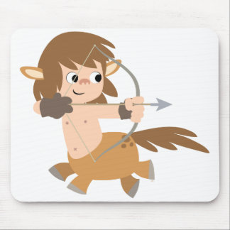 Cute Cartoon Centaur Sagittarius Mousepad Muismat