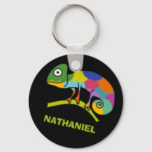 Cute, Cartoon Chameleon Personalized