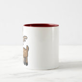 Cute cartoon chocolade Moose uit de Canadese Mok (Center)