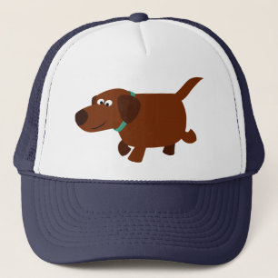 Cute Cartoon Chocolate Labrador Pet