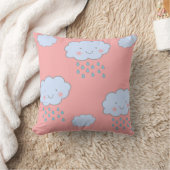 Cute Cartoon Cloud Kussens (Deken)