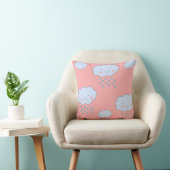 Cute Cartoon Cloud Kussens (Stoel)