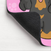 Cute Cartoon Cocker Spaniel Mousepad Muismat (Hoek)