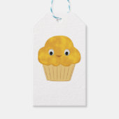 Cute Cartoon Corn Muffin Cadeaulabel (Voorkant)