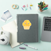 Cute Cartoon Corn Muffin Sticker (iPad Cover)