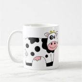 Cute Cartoon Cow Koffiemok (Links)
