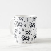 Cute Cartoon Cow Pattern Mok (Voorkant links)