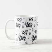 Cute Cartoon Cow Pattern Mok (Links)
