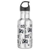 Cute Cartoon Cow Pattern Waterfles (Voorkant)