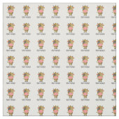 Cute Cartoon Cow Stof (Swatch)