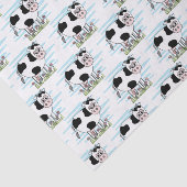 Cute Cartoon Cow Tissuepapier (Detail)