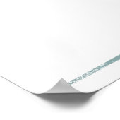 Cute Cartoon Dachshund Illustration – Funny Sausag Poster (Hoek)