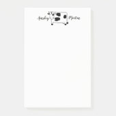 Cute Cartoon Dairy Cow, speciaal gepersonaliseerd Post-it® Notes (Voorkant)