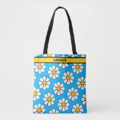 Cute Cartoon Daisy Tote Bag (Voorkant)