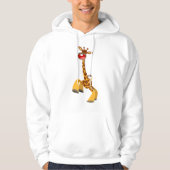 Cute Cartoon Dancing Giraffe Hoodie (Voorkant)