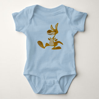 Cute Cartoon Dancing Kangaroo Baby Apparel Romper