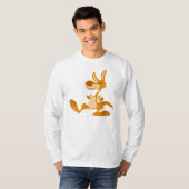 Cute Cartoon Dancing Kangaroo T-Shirt (Voorkant volledig)