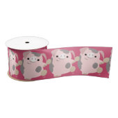 Cute Cartoon dansend pig 3-inch lint (Spoel)