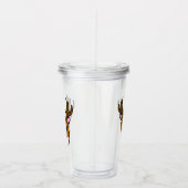 Cute Cartoon Deer Acryl Drinkbeker (Rechts)