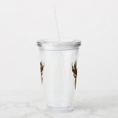 Cute Cartoon Deer Acryl Drinkbeker (Links)