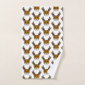 Cute Cartoon Deer Bad Handdoek (Handdoek)