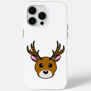 Cute Cartoon Deer iPhone 15 Pro Max Hoesje
