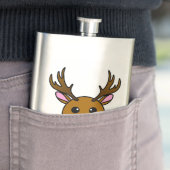 Cute Cartoon Deer Flacon (Voorbeeld)