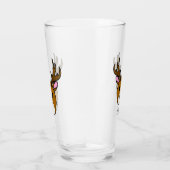 Cute Cartoon Deer Glas (Rechts)