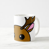 Cute Cartoon Deer Koffiemok (Voorkant rechts)