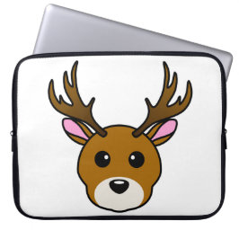 Cute Cartoon Deer Laptop Sleeve