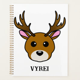 Cute Cartoon Deer Planner