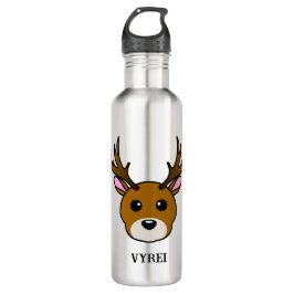 Cute Cartoon Deer Waterfles