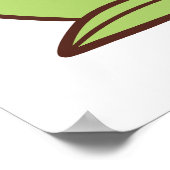 Cute Cartoon Dieren – Giraffe, Leeuw & Aap Poster (Hoek)