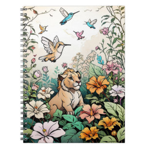 Cute Cartoon Dieren Kids Notitieboek Leuke terug